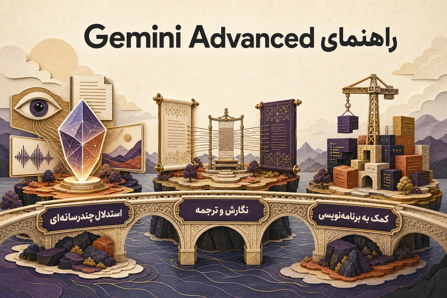 اینفوگرافیک راهنمای انتخاب و استفاده از Google AI Pro