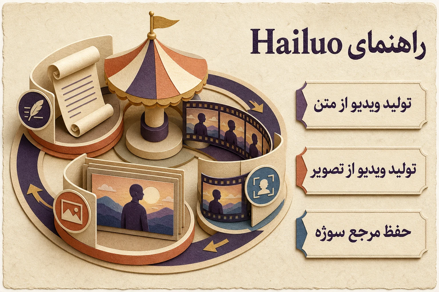 اینفوگرافیک راهنمای انتخاب و استفاده از Hailuo Standard