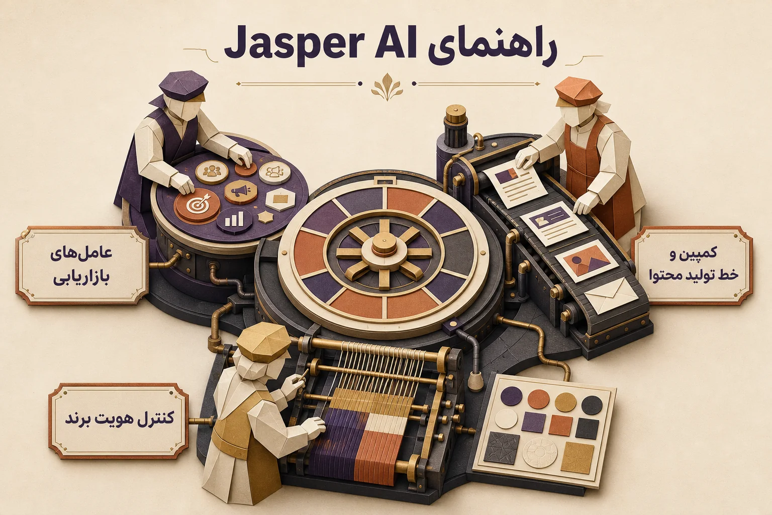 اینفوگرافیک راهنمای انتخاب و استفاده از Jasper Pro