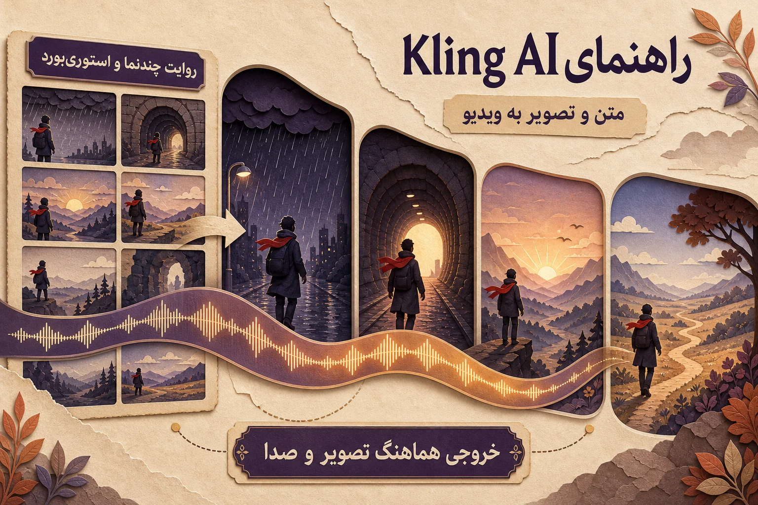 اینفوگرافیک راهنمای انتخاب و استفاده از Kling AI Standard